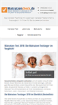 Mobile Screenshot of matratzencheck.de
